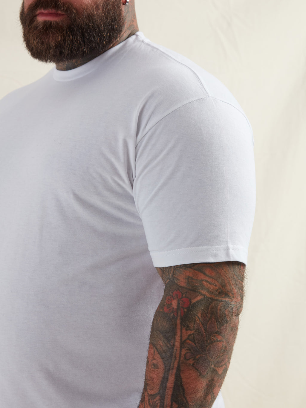 White Crew Neck T-Shirt