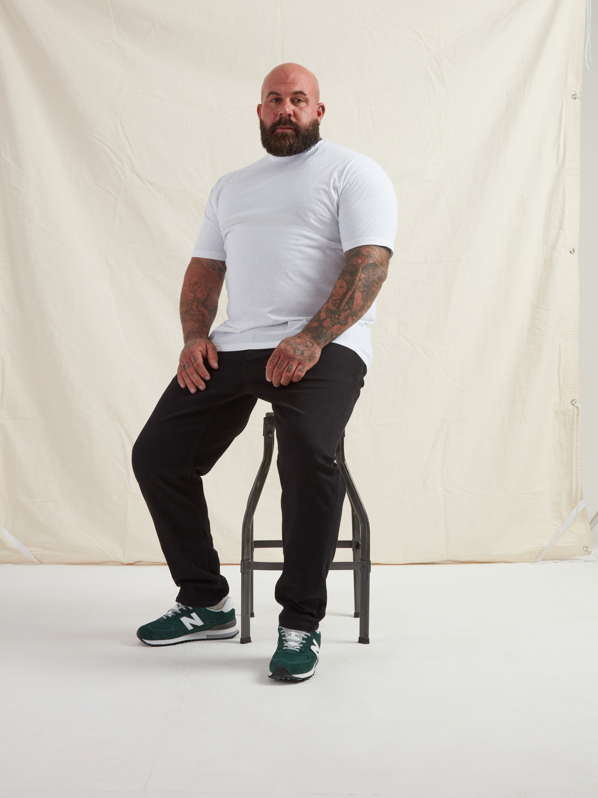 White Crew Neck T-Shirt