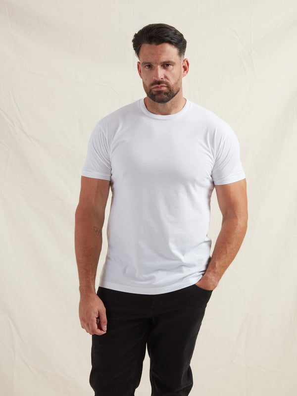 White Crew Neck T-Shirt
