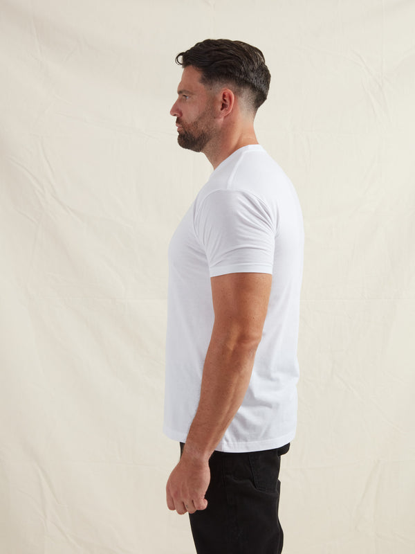 White Crew Neck T-Shirt
