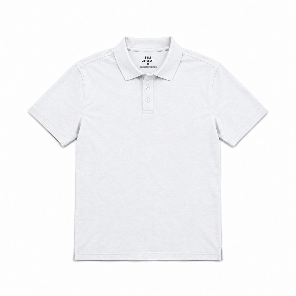 Tall White Polo Shirt