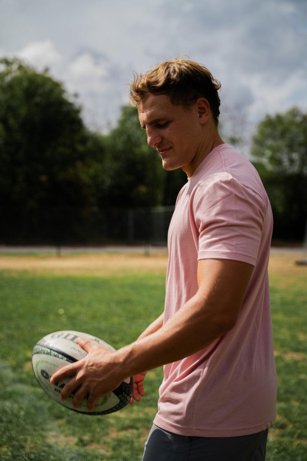 Tall Dusty Rose Crew Neck T-Shirt