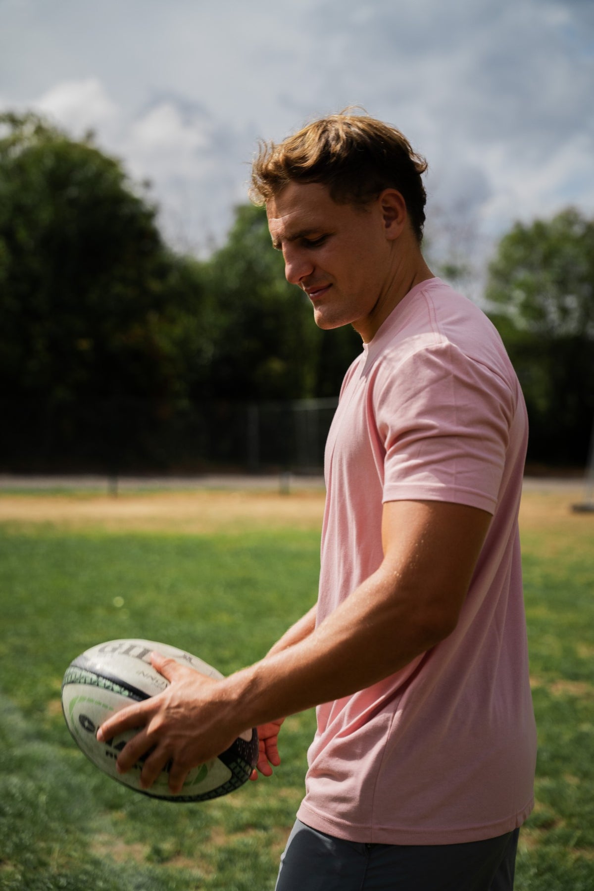 Tall Dusty Rose Crew Neck T-Shirt