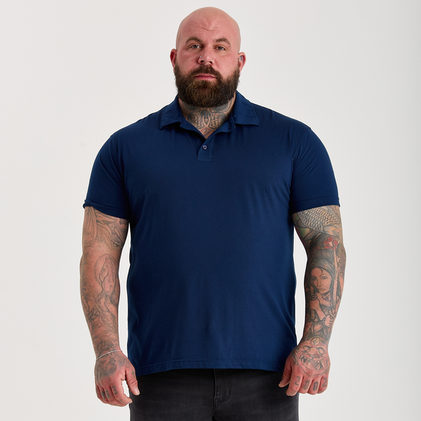 Deep Blue Polo Shirt