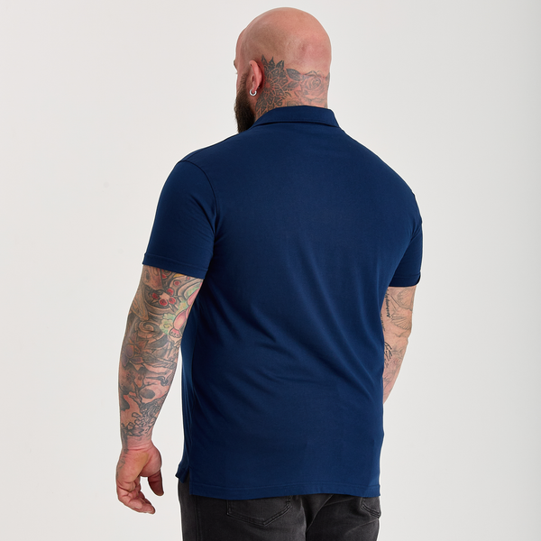 Deep Blue Polo Shirt