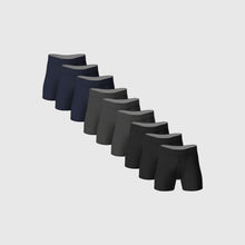 Essentials Anti-Chafe Bamboo Boxer Briefs 9-Pack