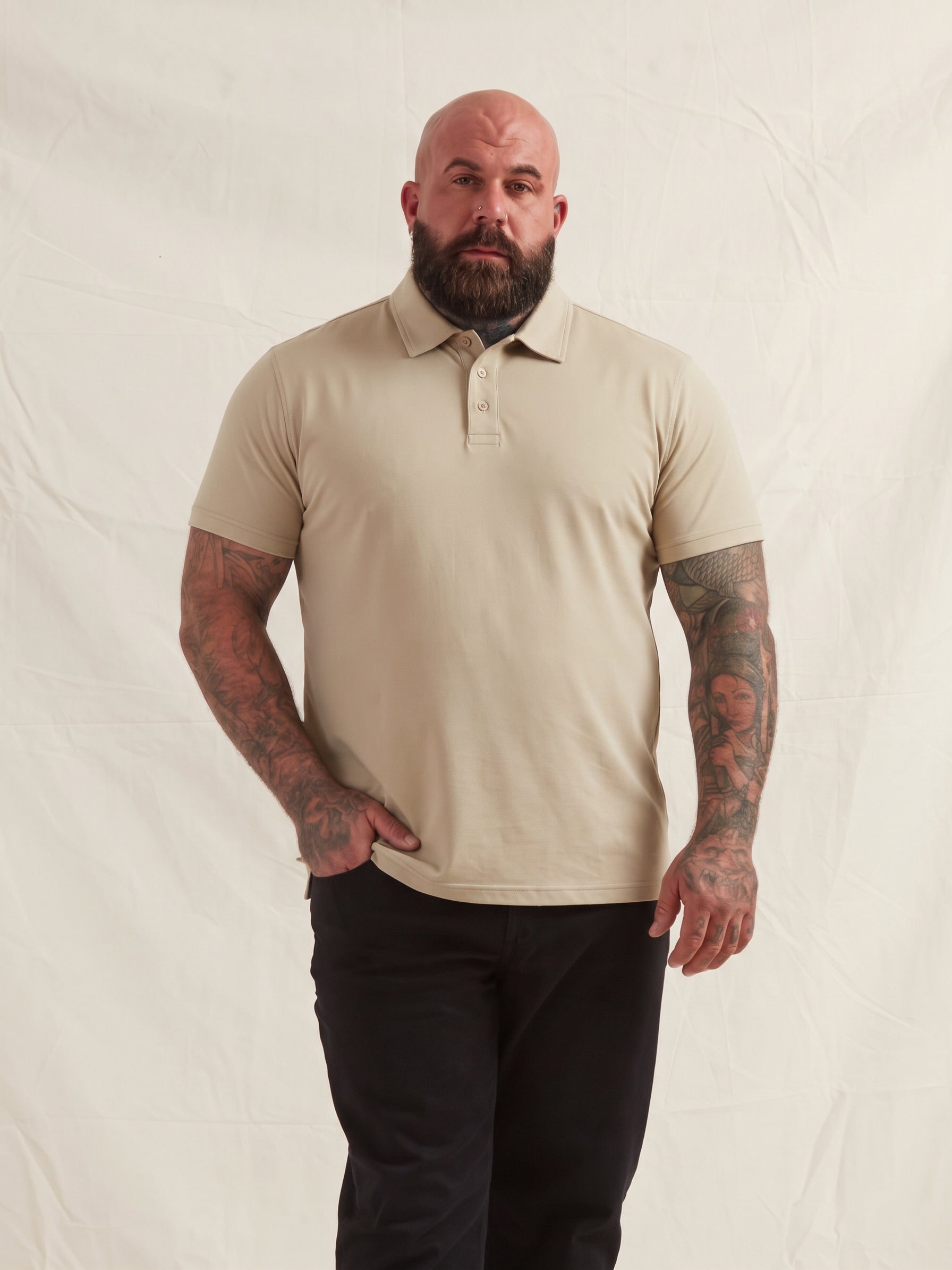 Load image into Gallery viewer, Eucalyptus Polo Shirt
