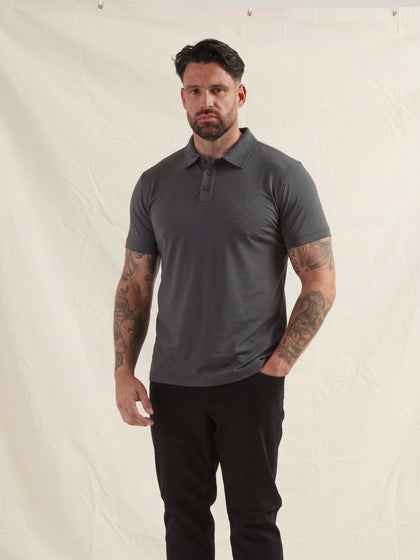 Carbon Polo Shirt