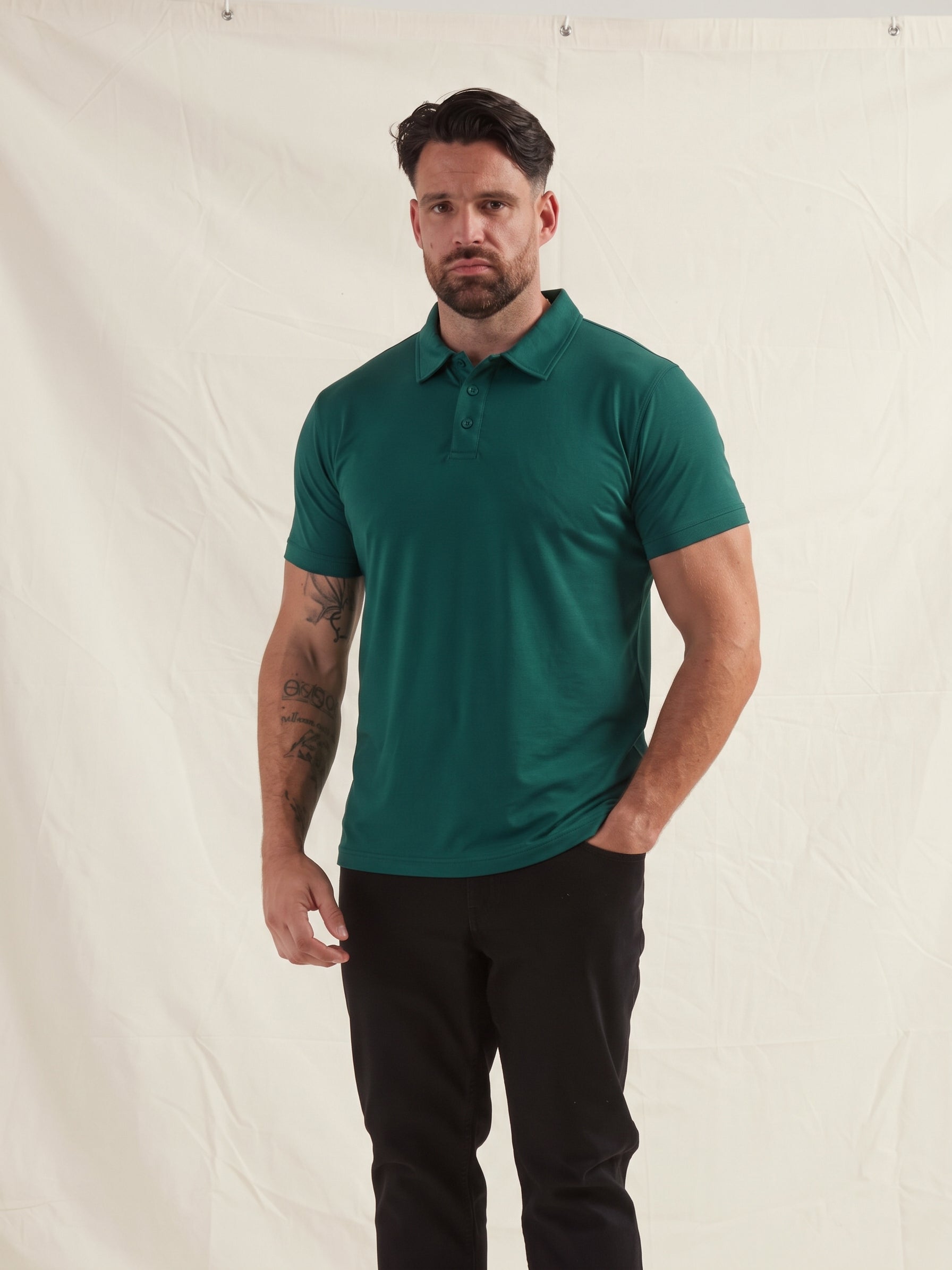 Load image into Gallery viewer, Rainforest Polo Shirt
