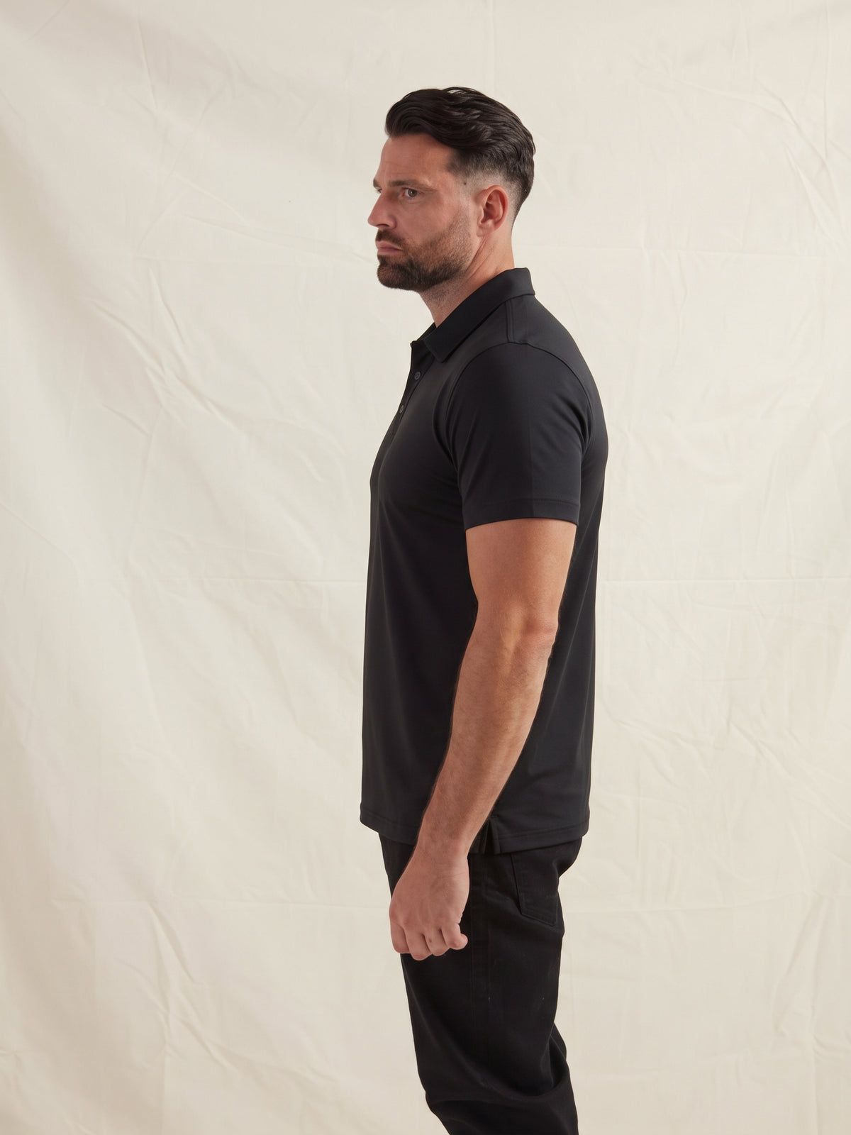 All-Black Polo 3-Pack