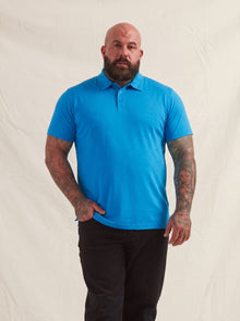 Ibiza Blue Polo Shirt