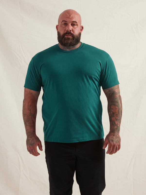 Army Green Crew Neck T-Shirt