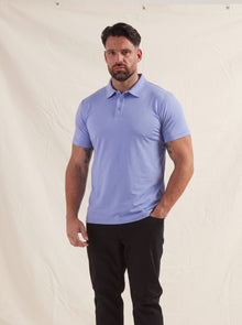 Steel Blue Polo Shirt