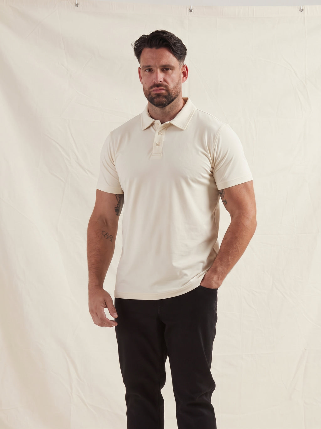 Marshmallow Polo Shirt
