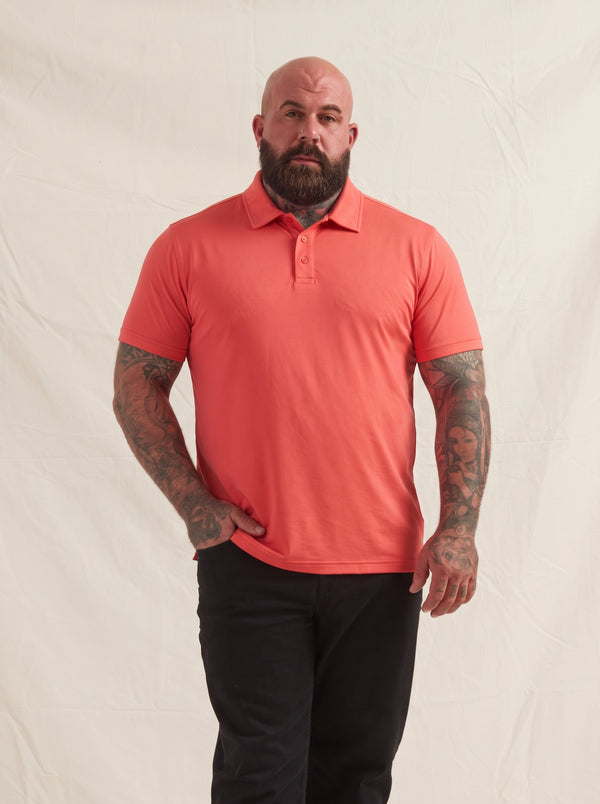Peach Polo Shirt