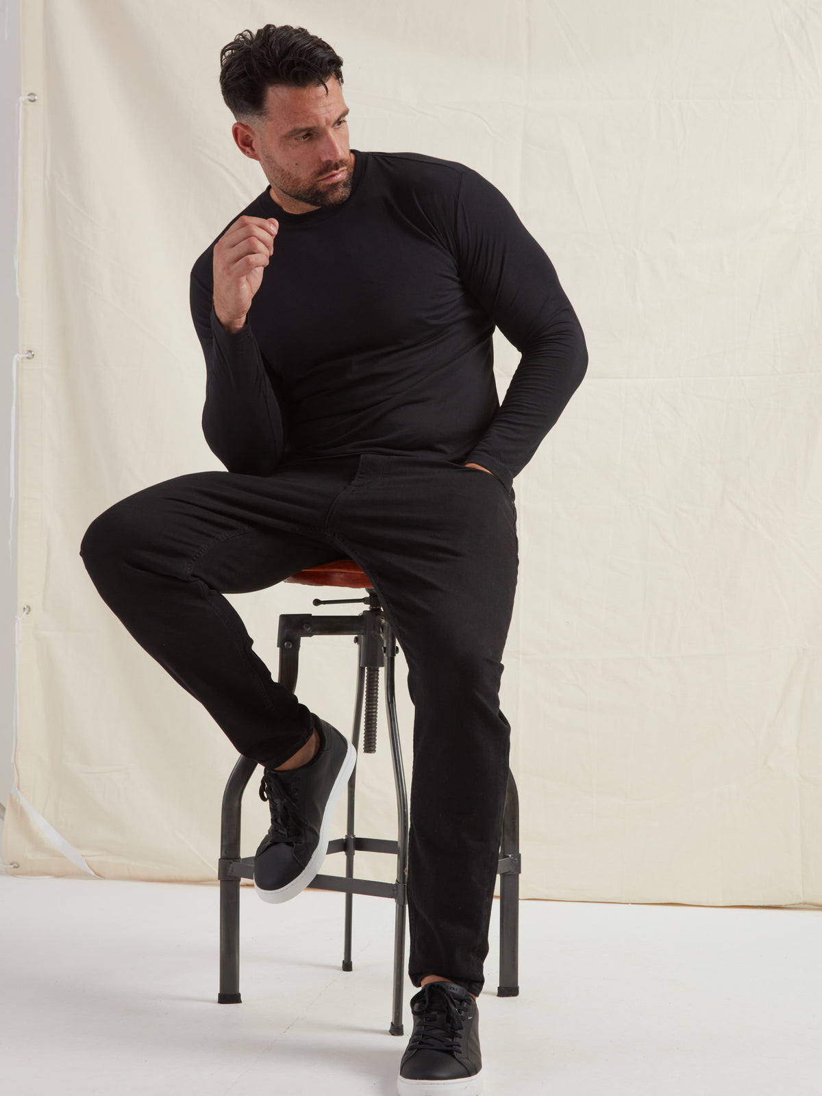 Tall Colour Long Sleeve 3-Pack