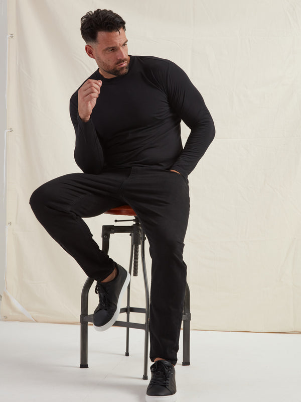Black Long Sleeve 3-Pack