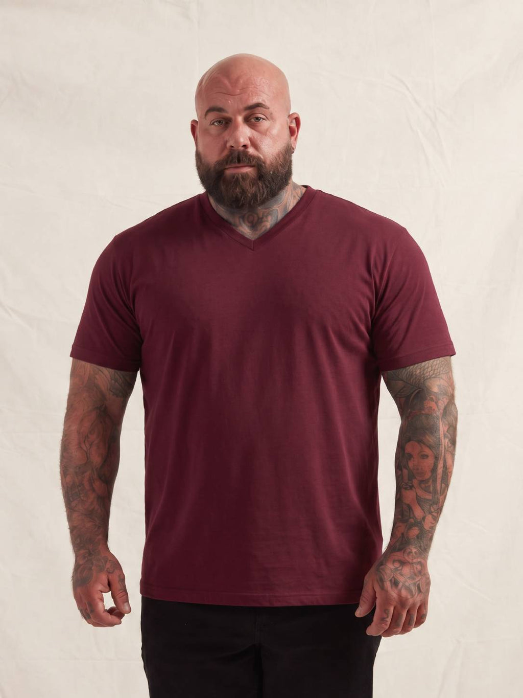 Fig V-Neck T-Shirt
