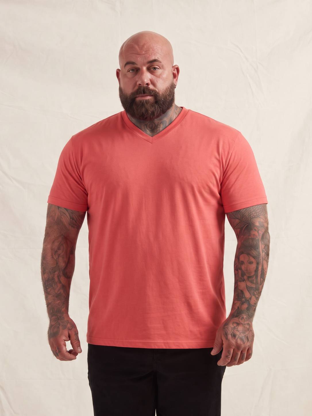 Mineral Red V-Neck T-Shirt