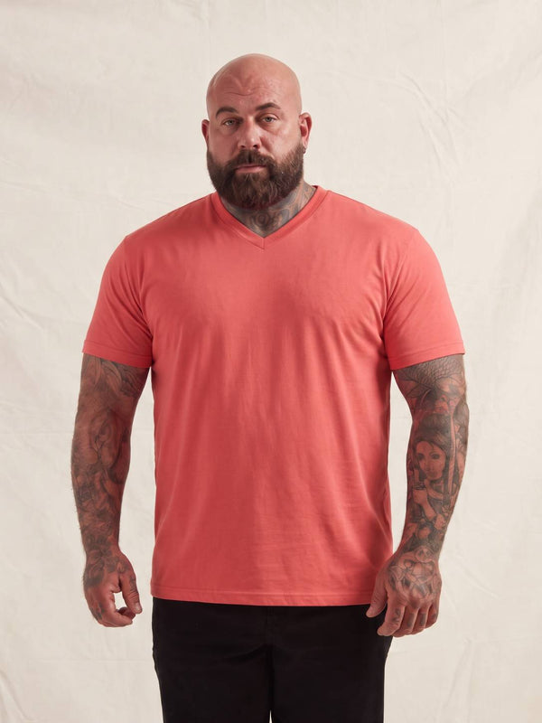 Mineral Red V-Neck T-Shirt