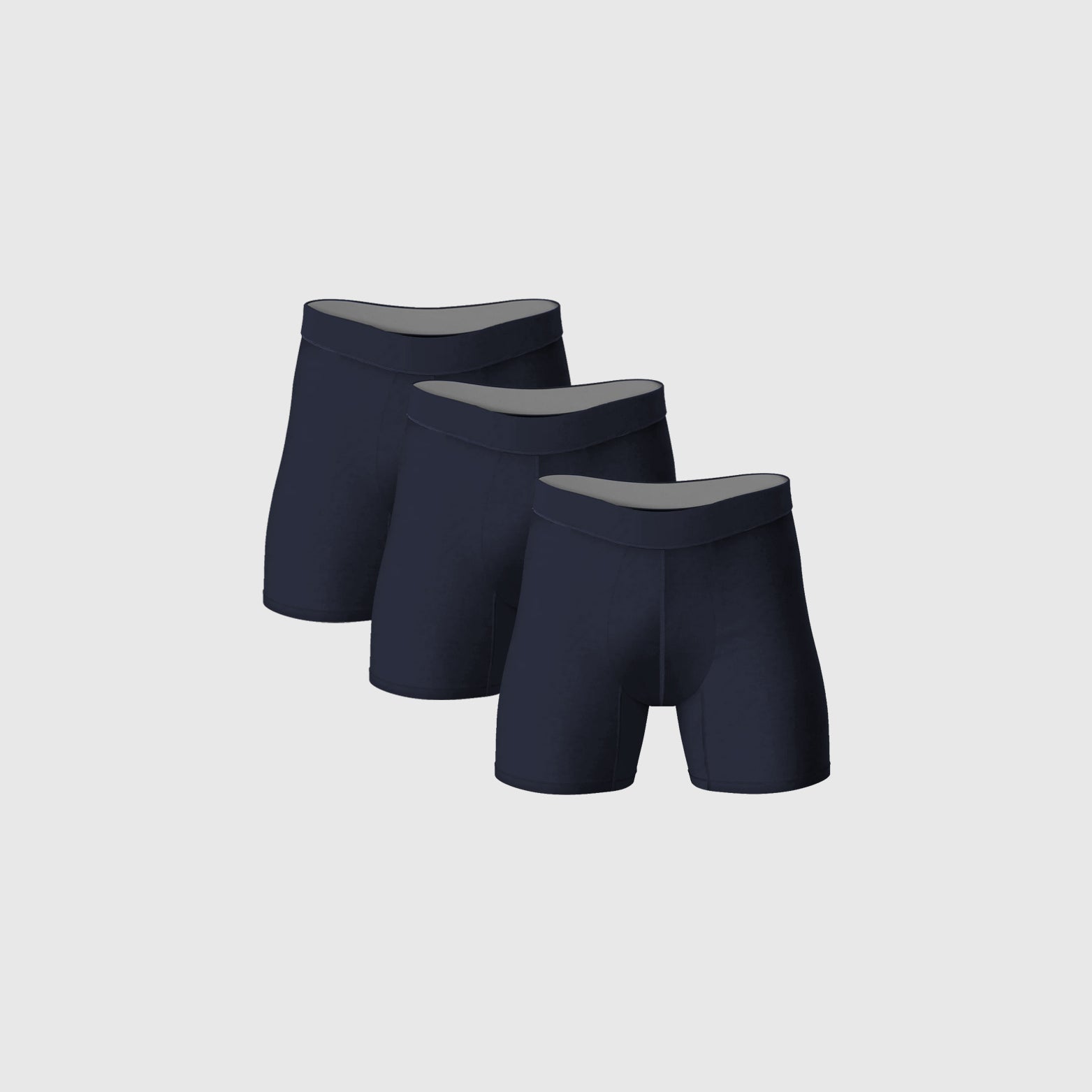 Load image into Gallery viewer, Navy Boxer Briefs 3-Pack
