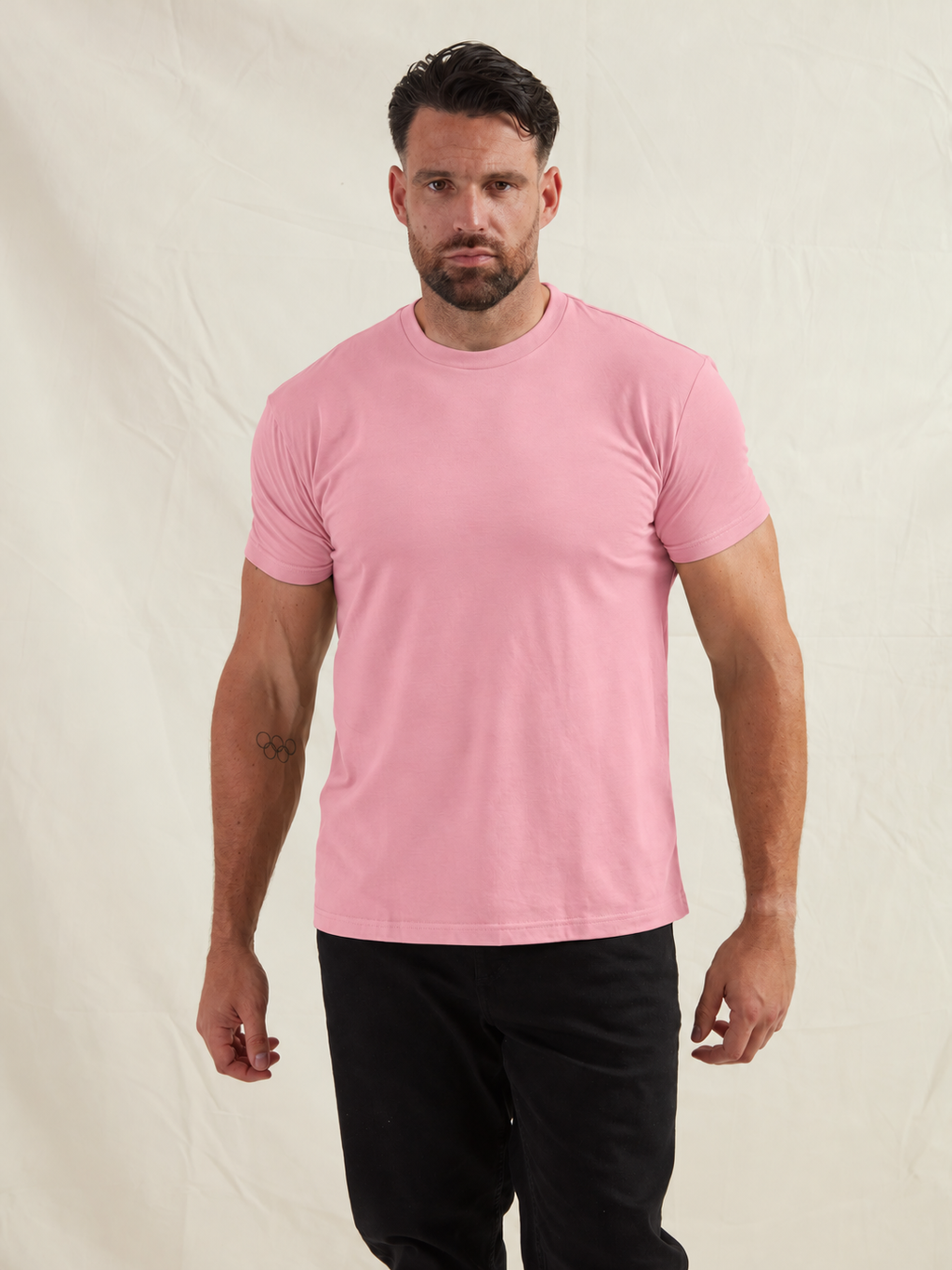 Tall Dusty Rose Crew Neck T-Shirt
