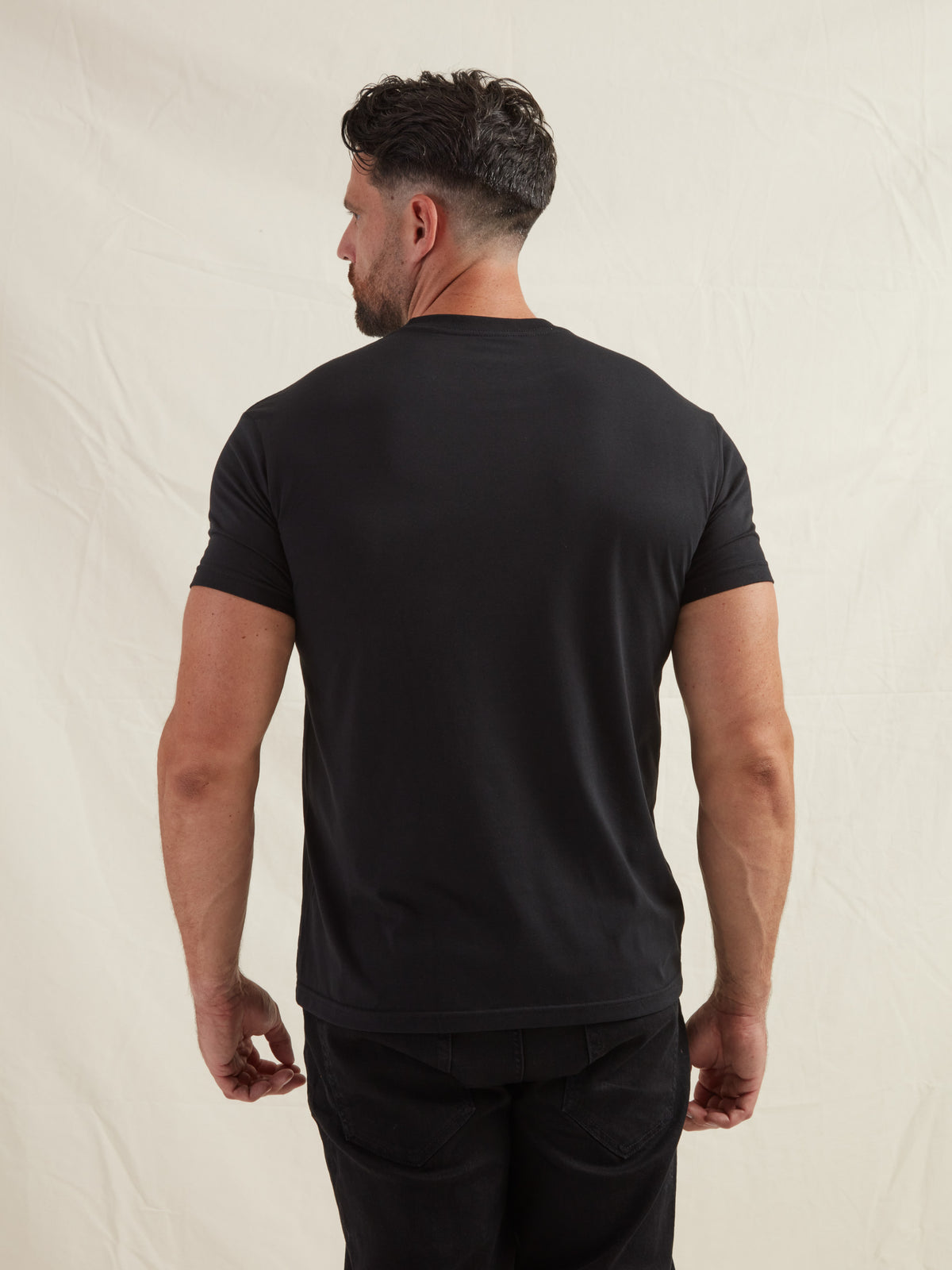 All Black Pocket Crew 3-Pack