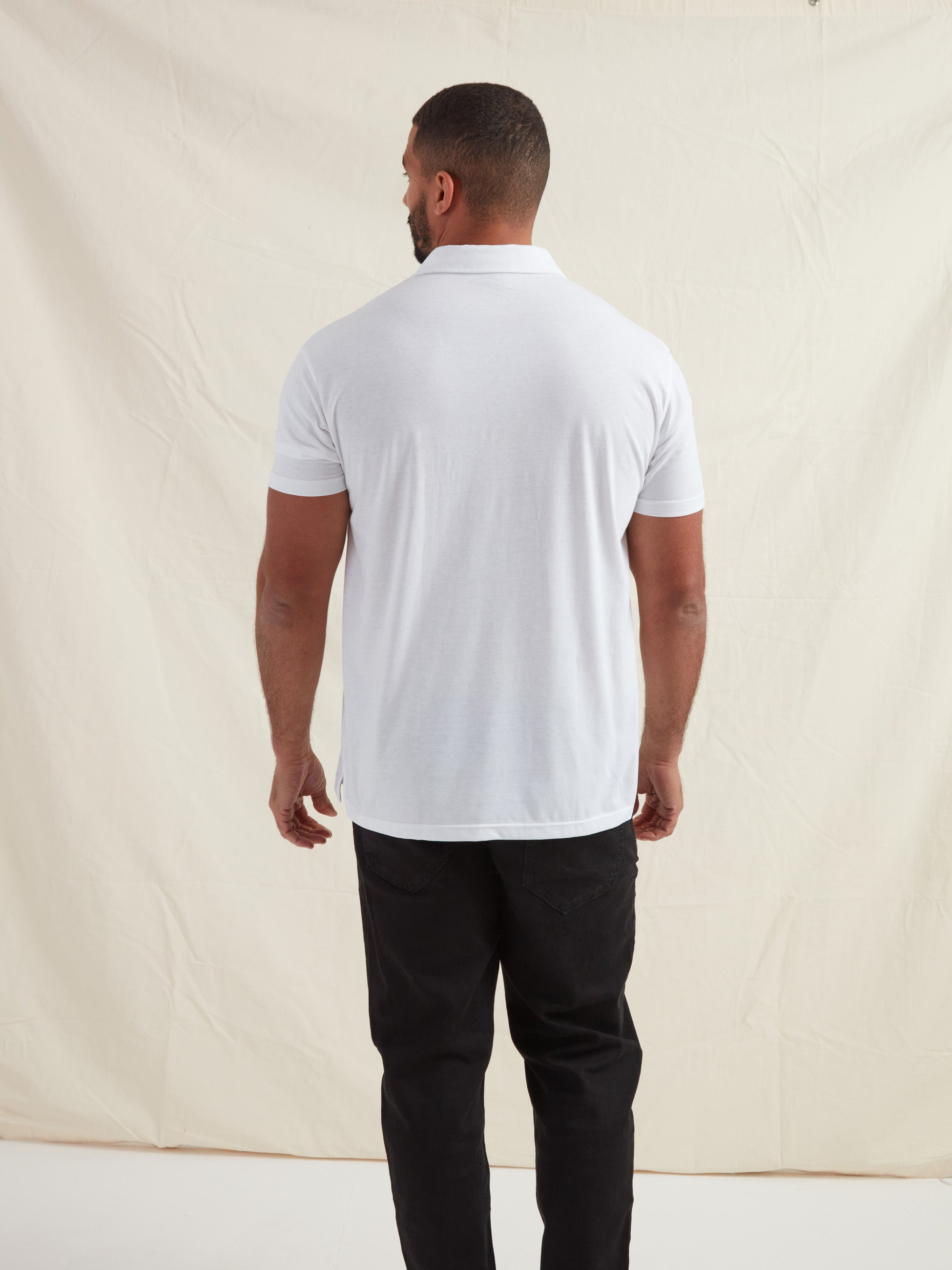 Load image into Gallery viewer, White Polo Shirt
