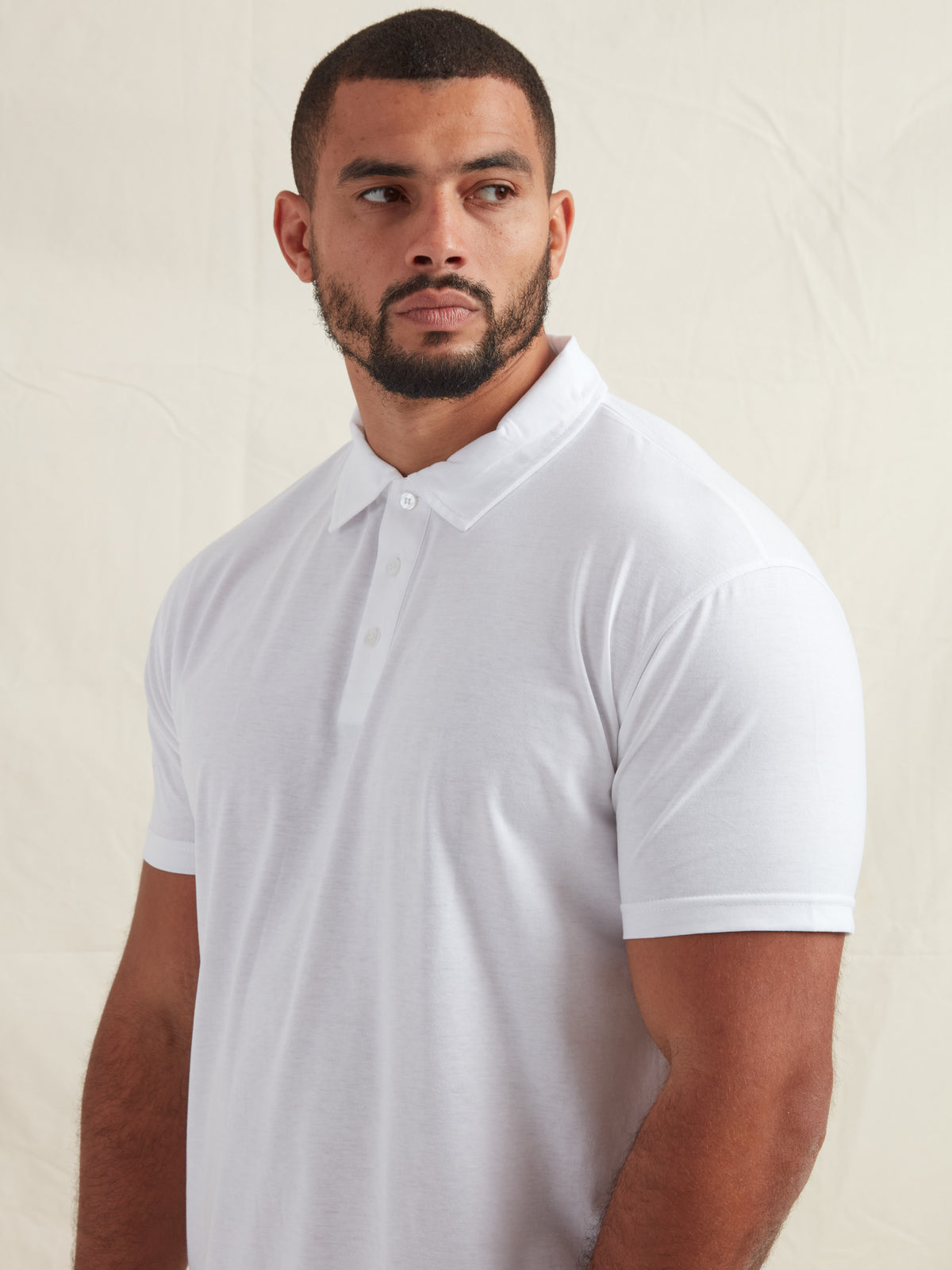 Tall White Polo Shirt