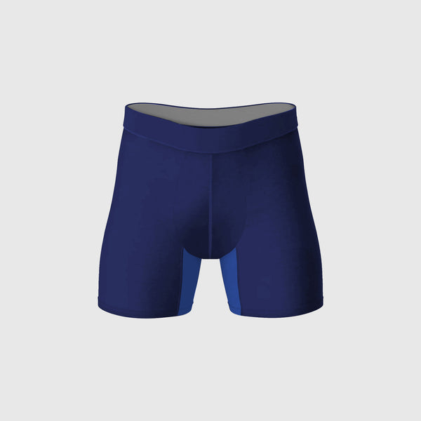 Navy Anti-Chafe Bamboo Boxer Briefs