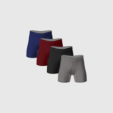 Start Strong Anti-Chafe Bamboo Boxer Briefs 4-Pack
