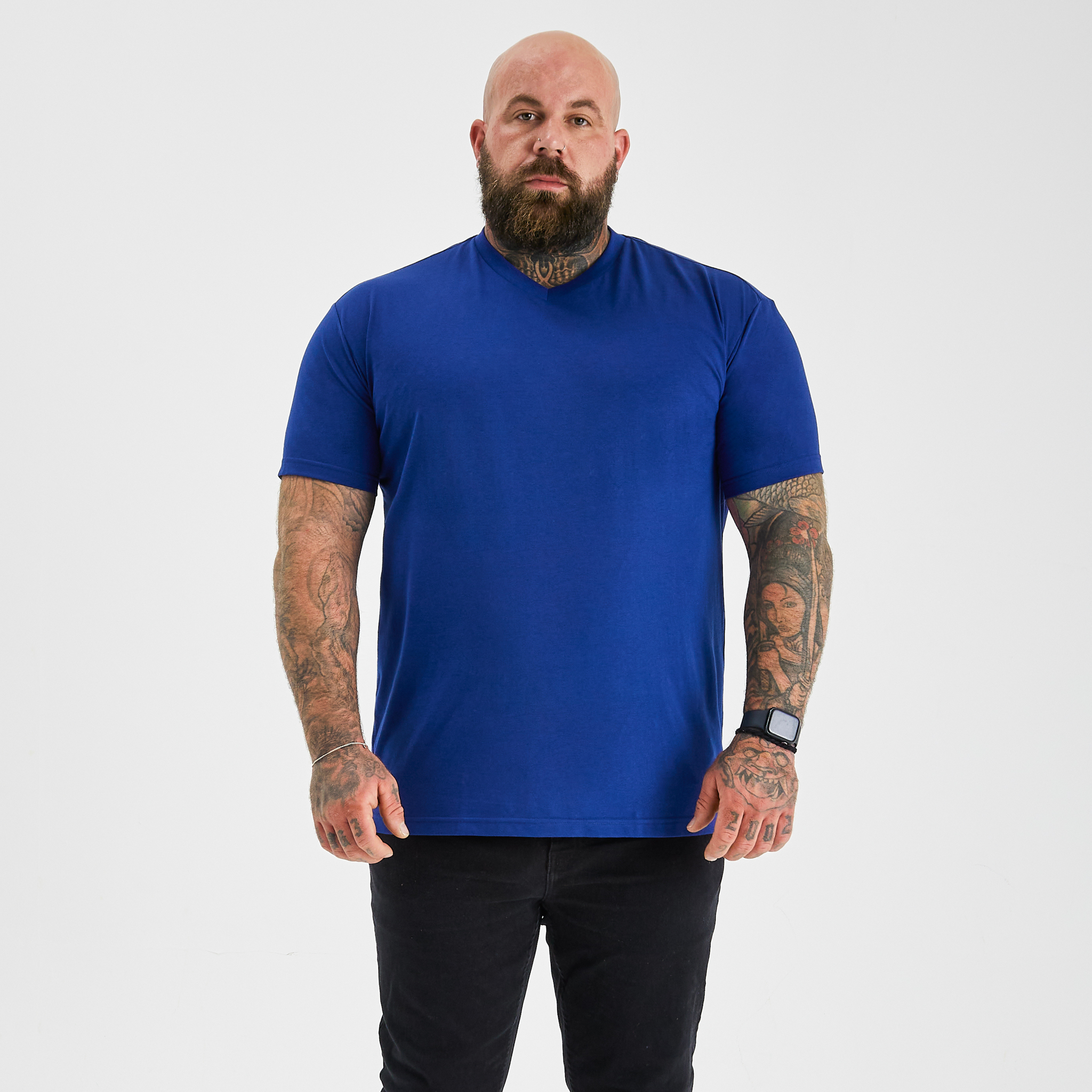 Load image into Gallery viewer, Royal Blue V-Neck
