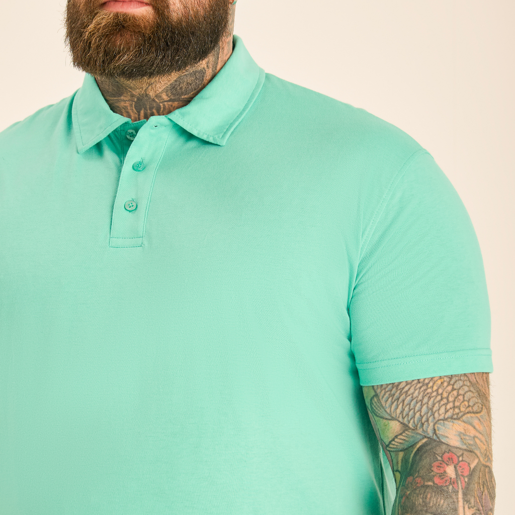 Aqua Polo Shirt