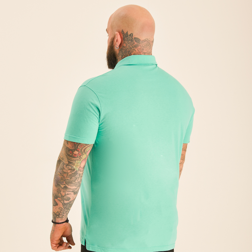 Aqua Polo Shirt