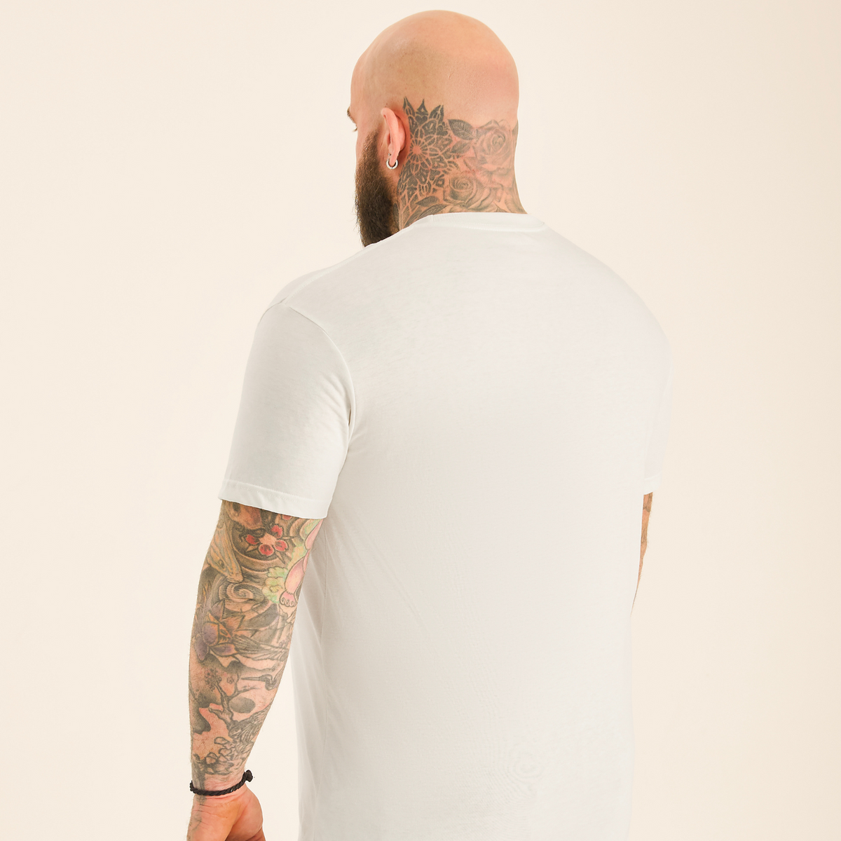 Tall Marshmallow Crew Neck T-Shirt