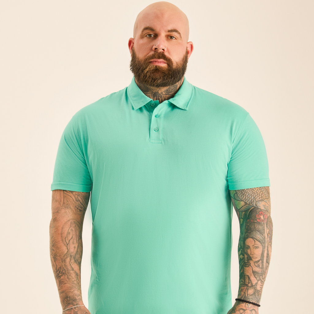 Aqua Polo Shirt