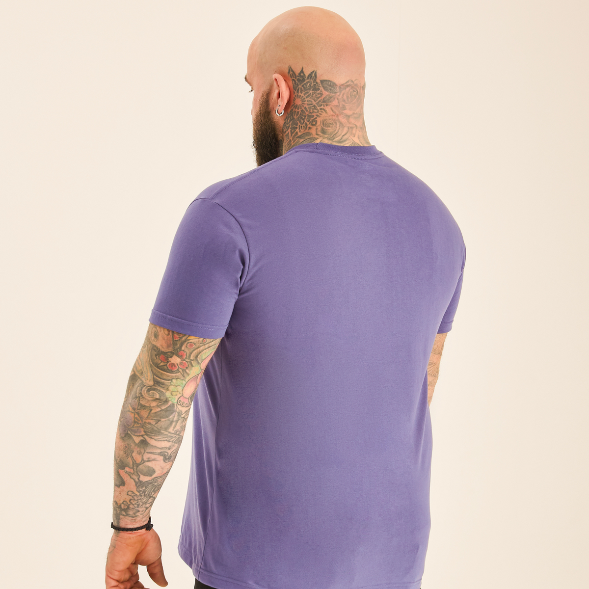 Purple Crew Neck T-Shirt
