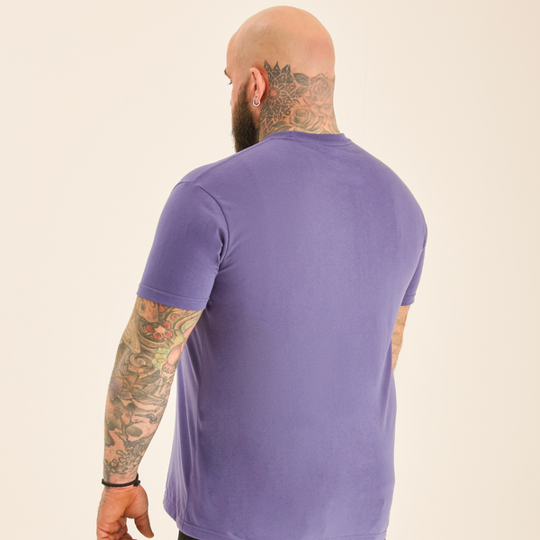 Purple Crew Neck T-Shirt