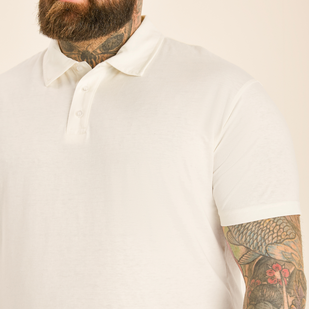 Marshmallow Polo Shirt