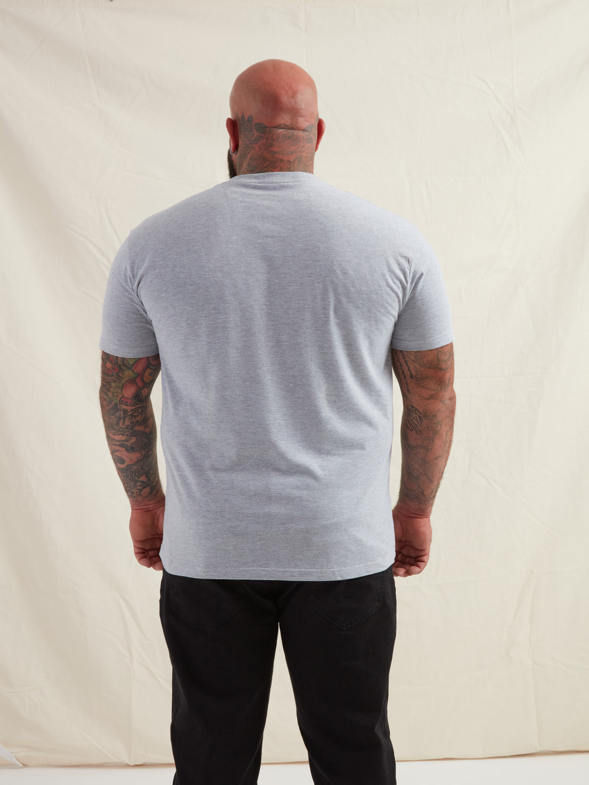 Heather Grey V-Neck T-Shirt