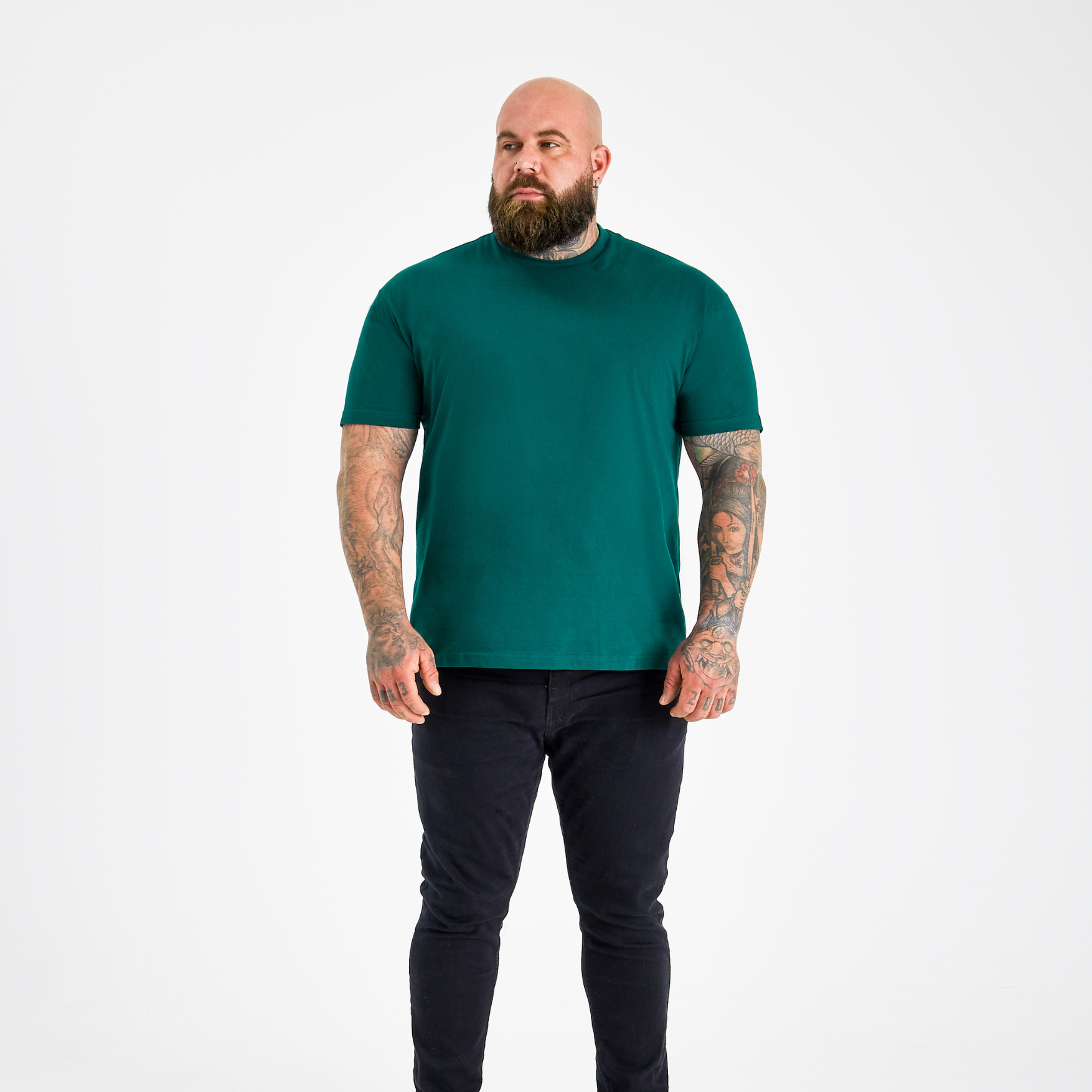 Load image into Gallery viewer, Army Green Crew Neck
