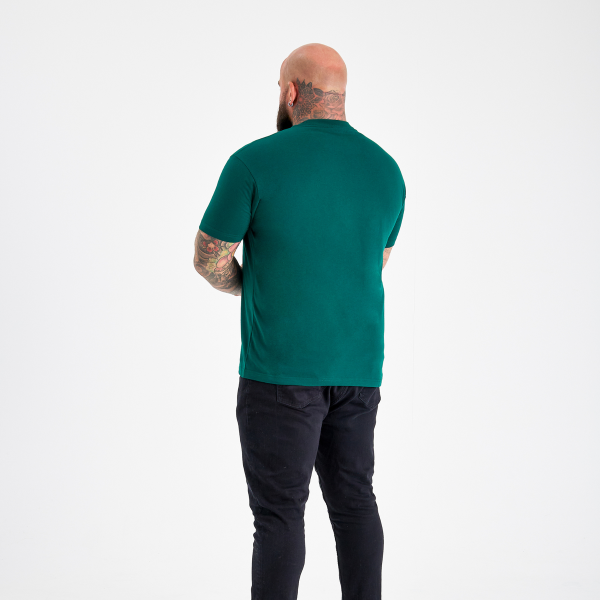Army Green Crew Neck T-Shirt