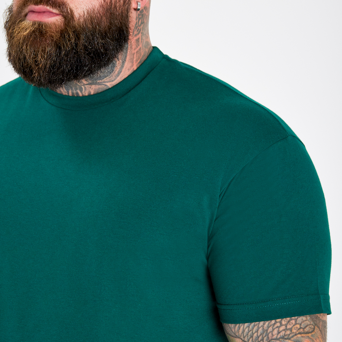 Army Green Crew Neck T-Shirt
