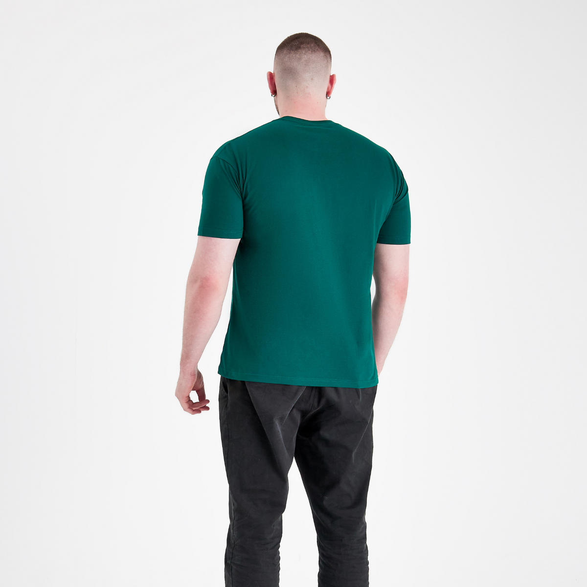 Army Green Crew Neck T-Shirt