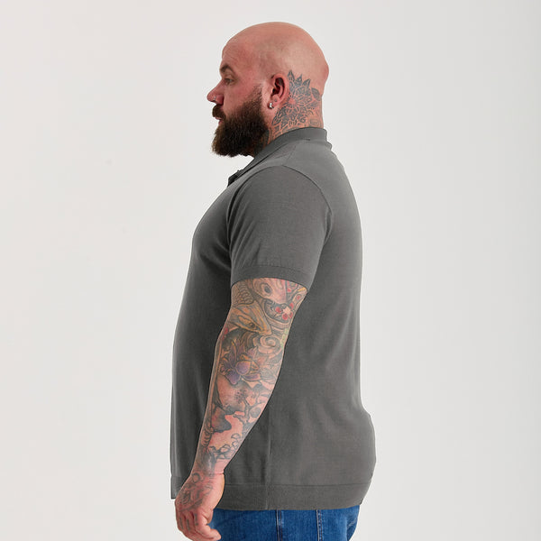 Carbon Dress Short Sleeve Polo Shirt