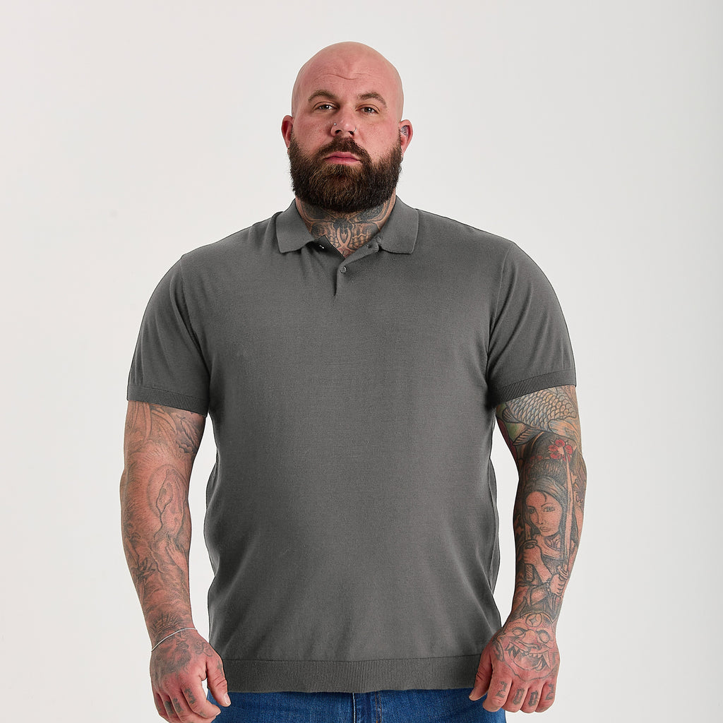 Carbon Dress Short Sleeve Polo Shirt