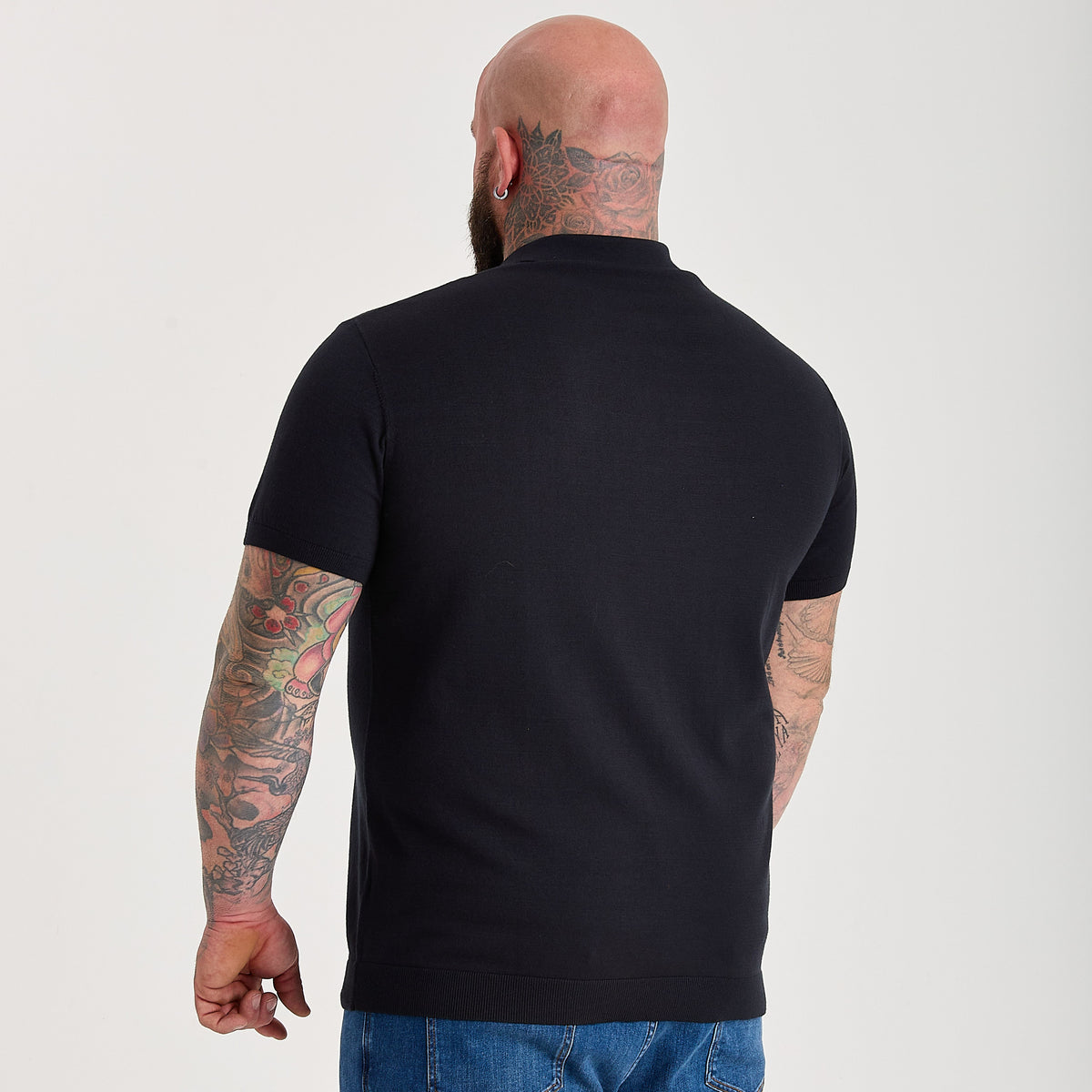 All Black Dress Polo Short Sleeve 3-Pack
