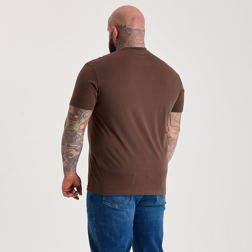 Chocolate V-Neck T-Shirt