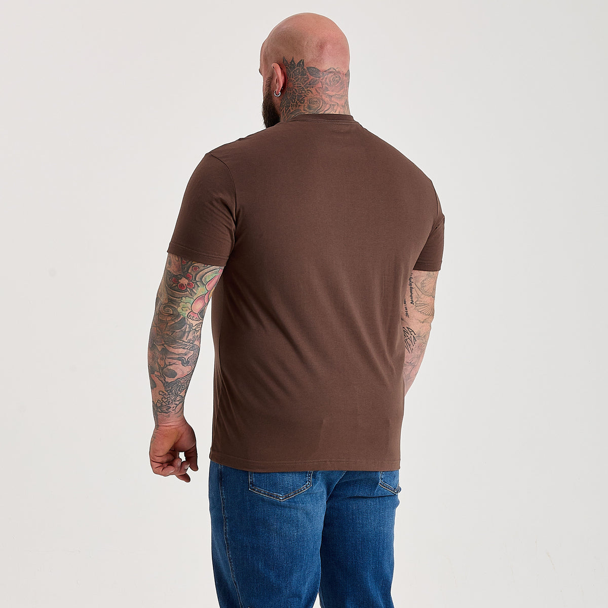 Chocolate V-Neck T-Shirt