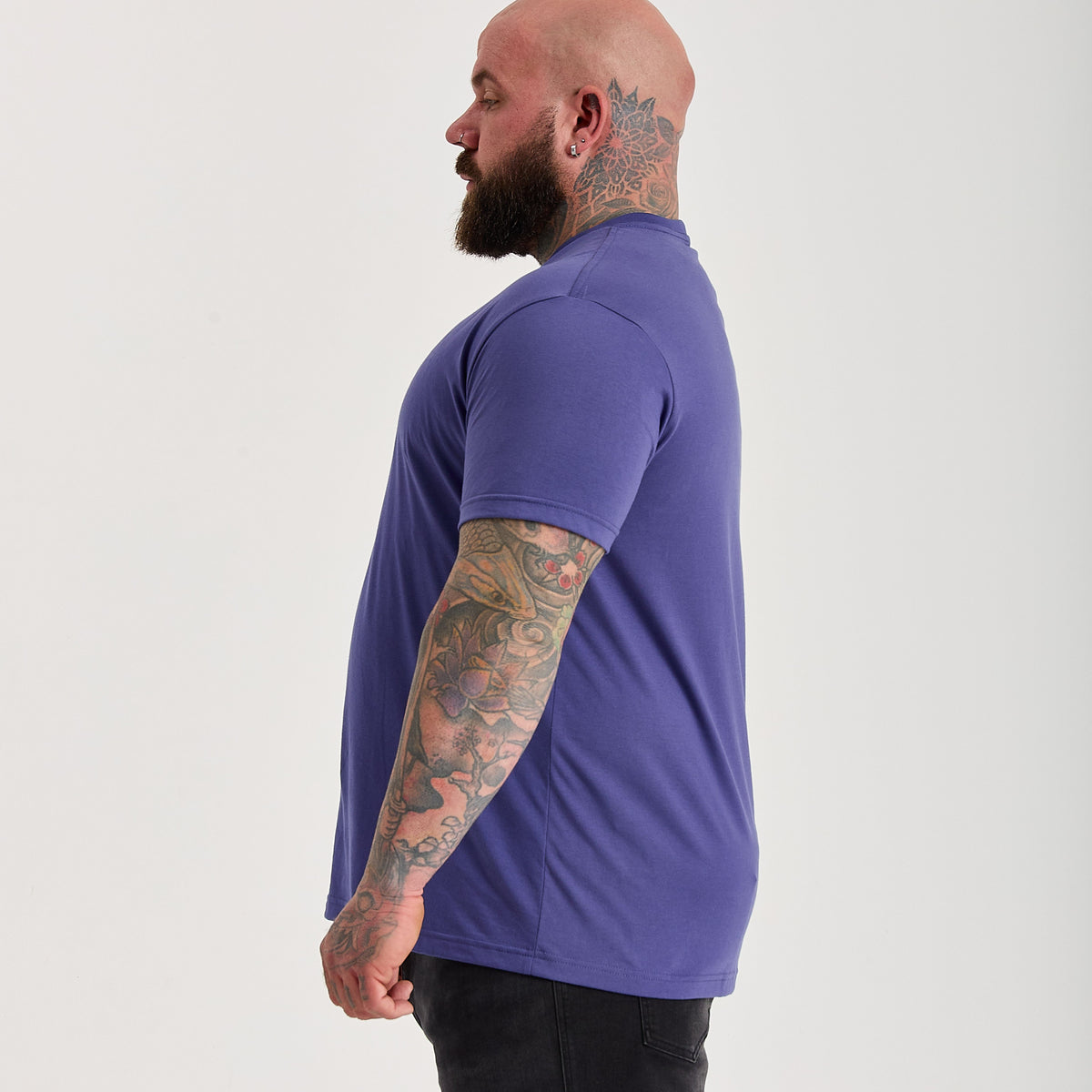 Skipper Blue V-Neck T-Shirt